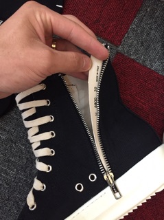 [ Tặng Vớ + Ảnh Thật ] Giày Rick Owens High R.E.P Thường