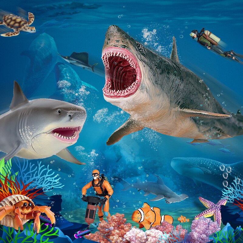 Mô Hình Động Vật Biển Đồ Chơi Cho Trẻ Em