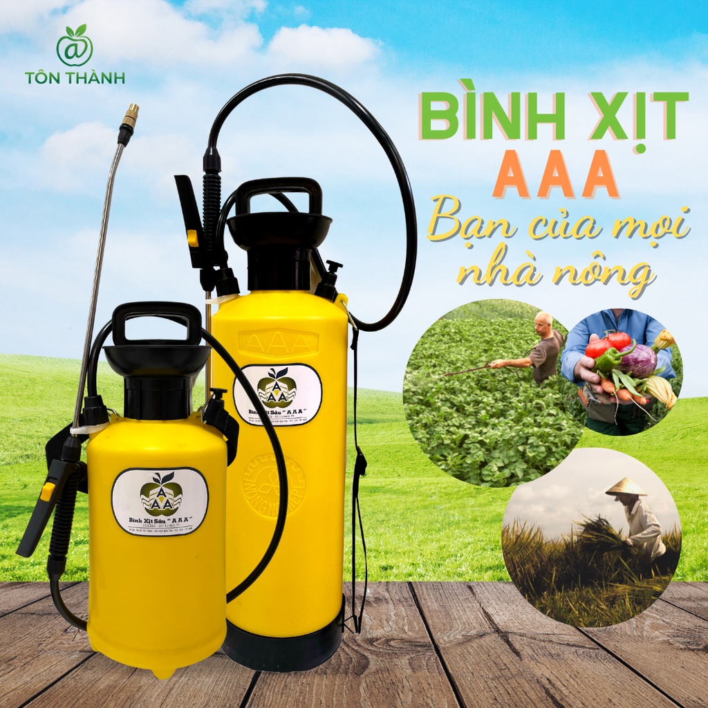 BÌNH XỊT TƯỚI CÂY 5L 8L AAA