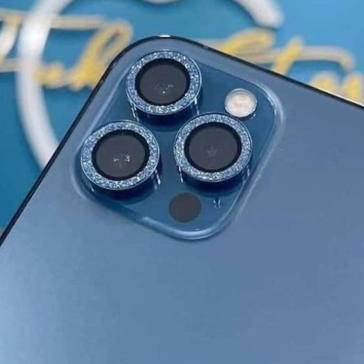 Kính cường lực nhũ kim tuyến 5 màu bảo vệ mắt Camera iPhone 11 PRO MAX 12 PRO MAX 13 PRO MAX 14 PRO MAX