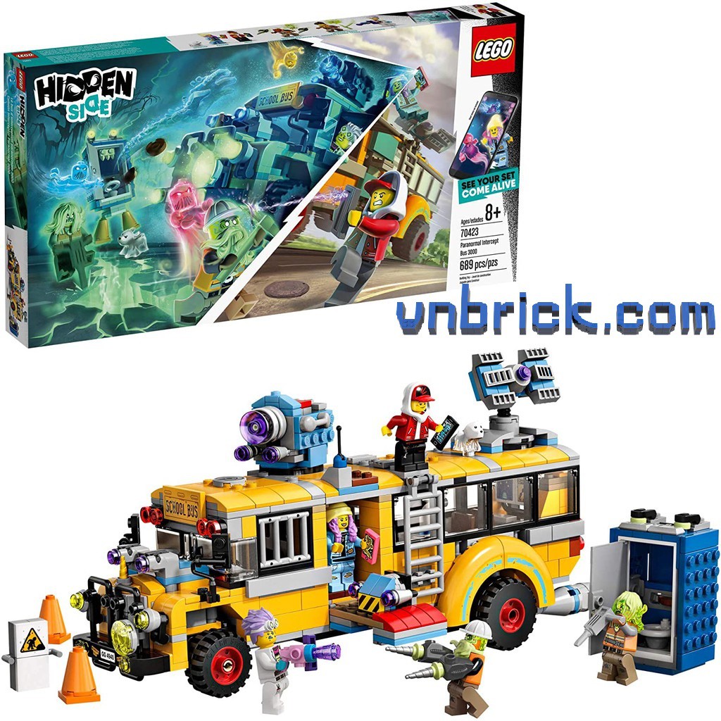 Đồ chơi xếp hình LEGO Hidden Side 70423