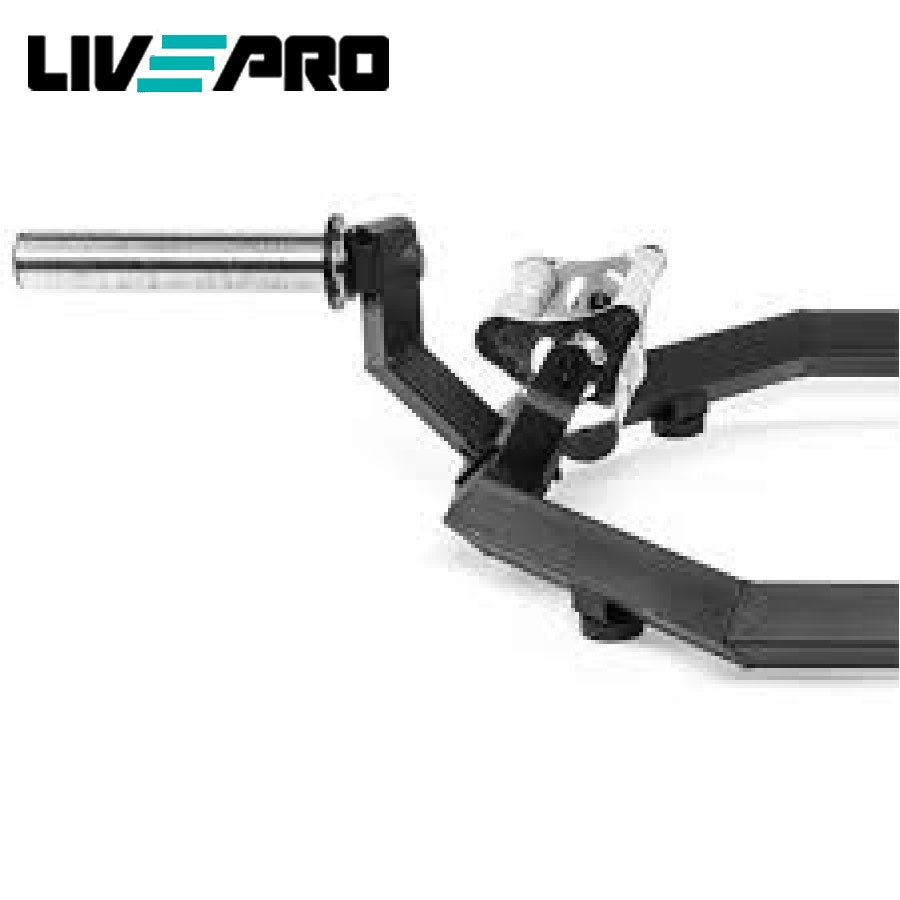 Thanh đòn tạ trap bar pro, tập gym thể hình chuẩn cao cấp Livepro Chính Hãng HEX BAR PRO LP8300