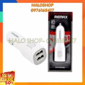 Cóc Sạc Xe Hơi 2 Cổng USB Remax