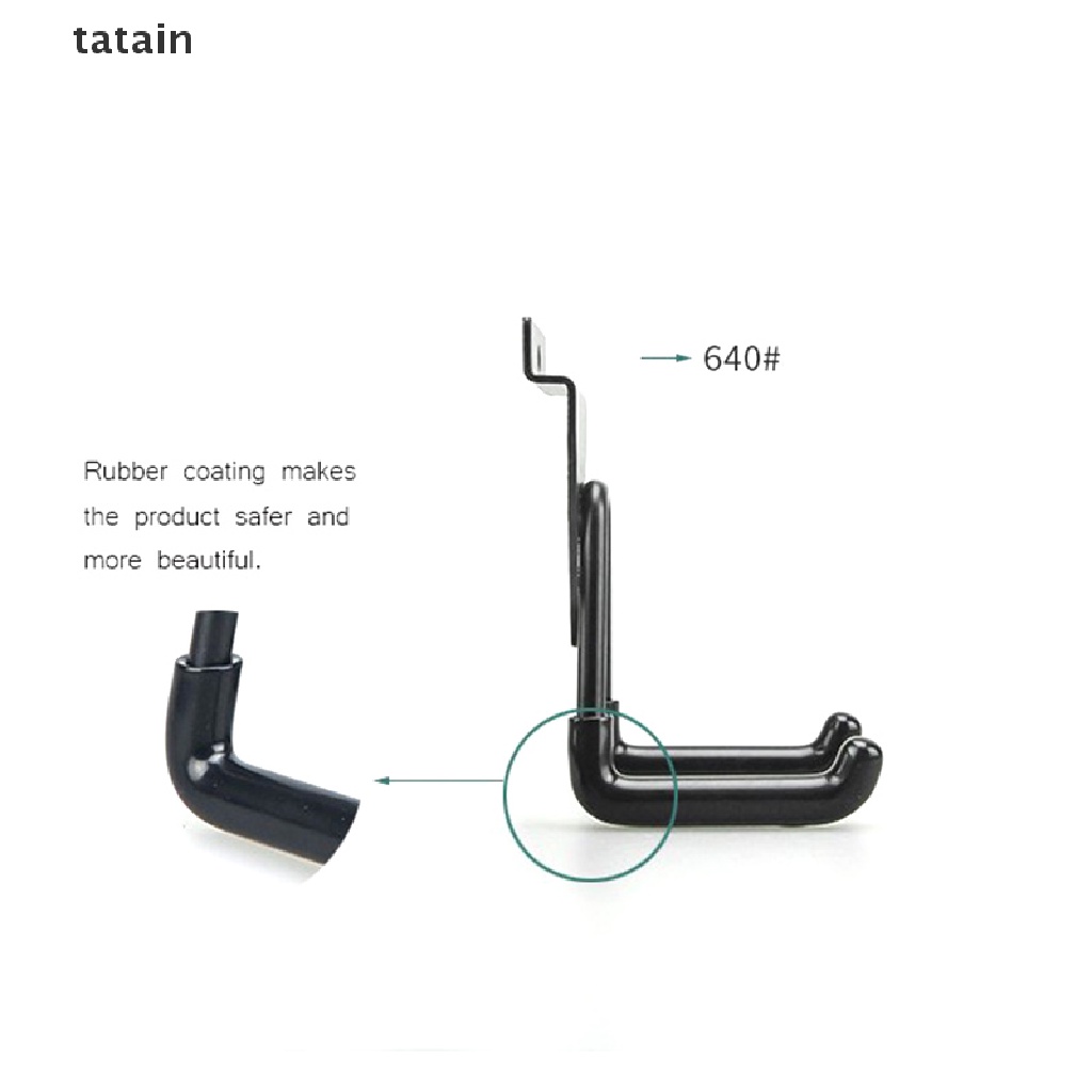 [TAT] 1pc Wall Mount Garage Bike Hanger Hook Wall Hanger Hanging Clip Storage Holder CVX