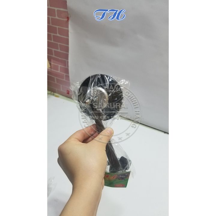 Kính chiếu hậu xe máy thời trang mẫu tròn cầu lồi góc nhìn rộng Chân 10li Gen Thuận gắn chân kính cho Wave, Winner,....