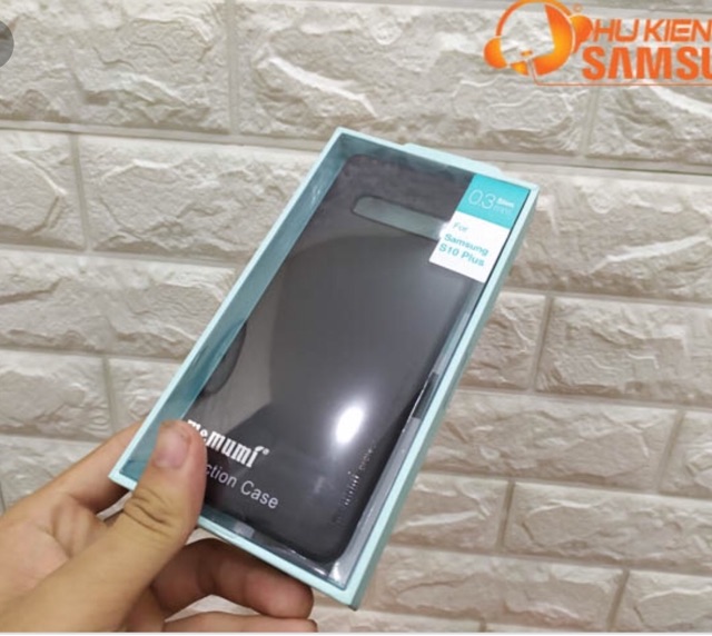 Ốp lưng nhám siêu mỏng cho samsung S10 hiệu Memumi chính hãng