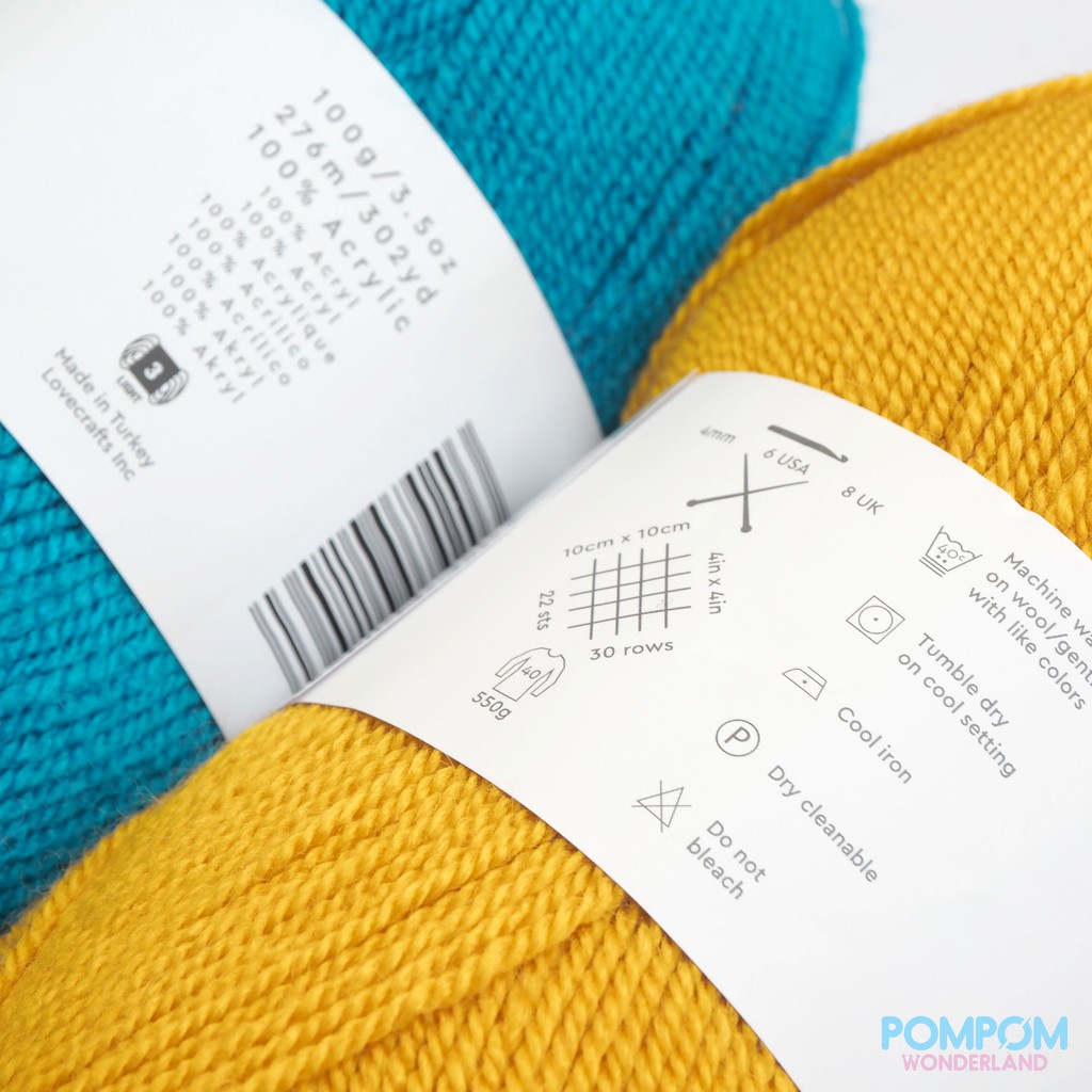 Len sợi Acrylic Paintbox Yarns Simply DK