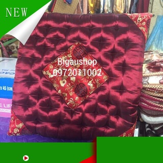[ hot sale ] Combo 10 đệm gấm đẹp 40x40