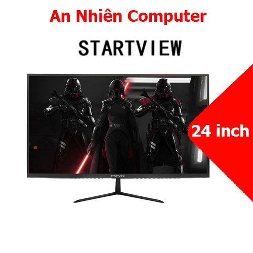 [Mã 1911ELSALE hoàn 7% đơn 300K] Màn Hình Máy Tính Full Viền LCD 24'' StartView 24FHV75 FullHD 75Hz Gaming | BigBuy360 - bigbuy360.vn