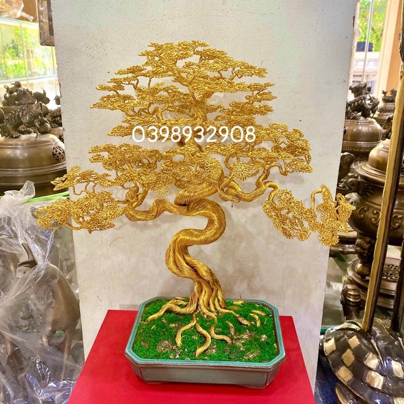 CÂY ĐỒNG BON SAI CHẤT LIỆU BẰNG ĐỒNG