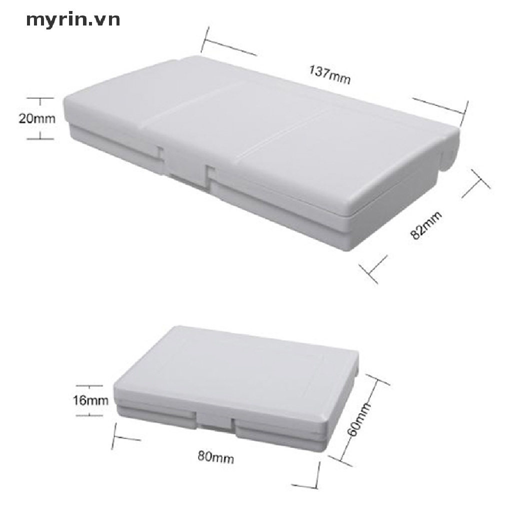 Hộp Rỗng Đựng Màu Nước 12 / 24 / 12 / 24 Ngăn