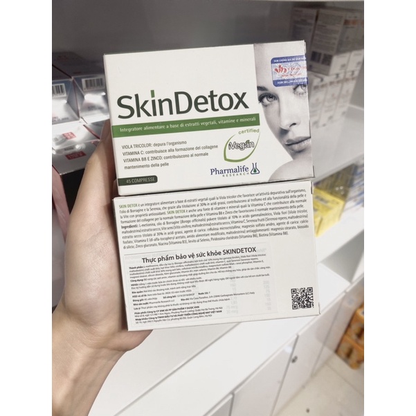 SKINDETOX-THẢI ĐỘC CHO DA-NGỪA MỤN