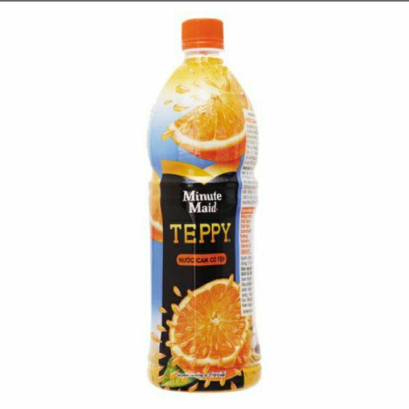 Lốc 6 chai teppy 1l minutemaid