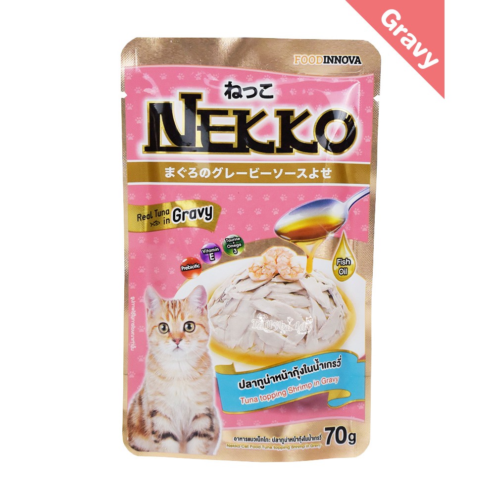 Pate mèo Nekko Gravy 70g