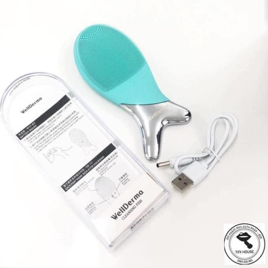 Máy rửa mặt con cá Wellderma