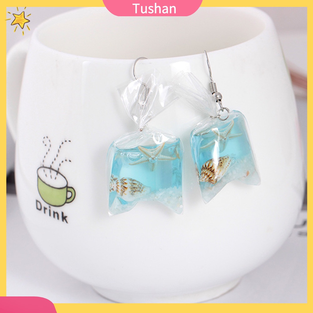 Khuyên tai nữ phong cách đại dương độc đáo