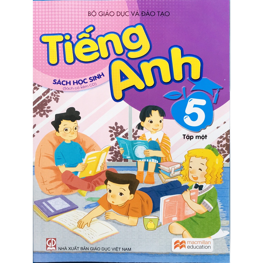 Sách - Tiếng Anh 5 Tập một (Sách học sinh kèm CD)