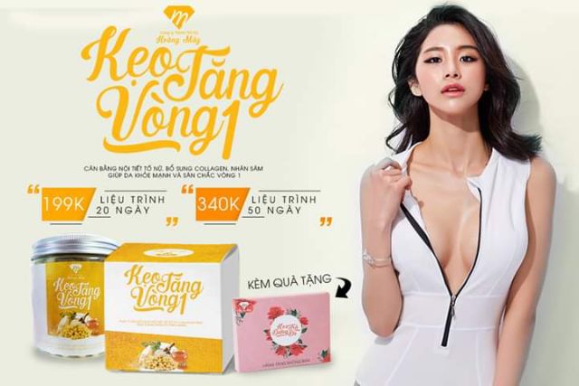 Kẹo Colagen Tăng Vòng 1 ( sử dụng 40 ngày ) | BigBuy360 - bigbuy360.vn