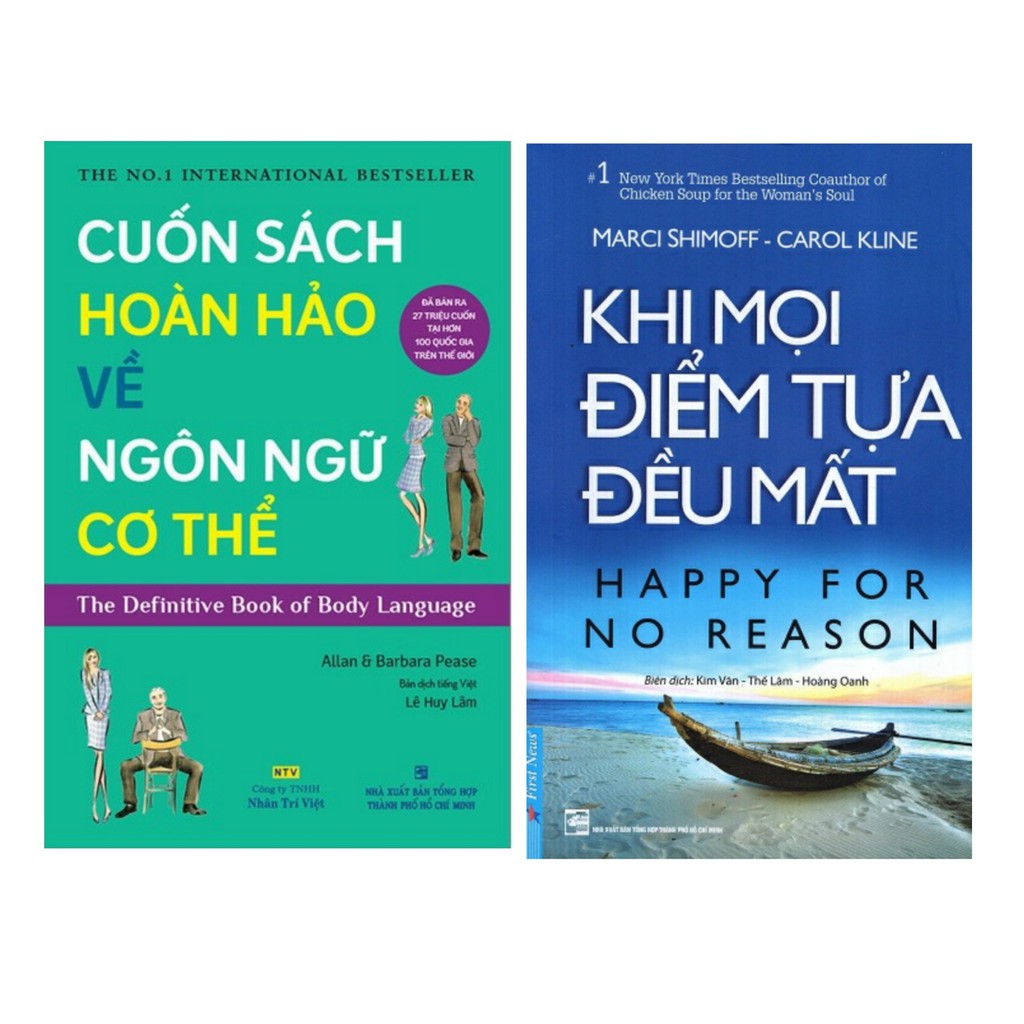 Sách - Combo Cuốn sách hoàn hảo về ngôn ngữ cơ thể - body language + khi mọi điểm tựa đều mất - tái bản (2 cuốn)