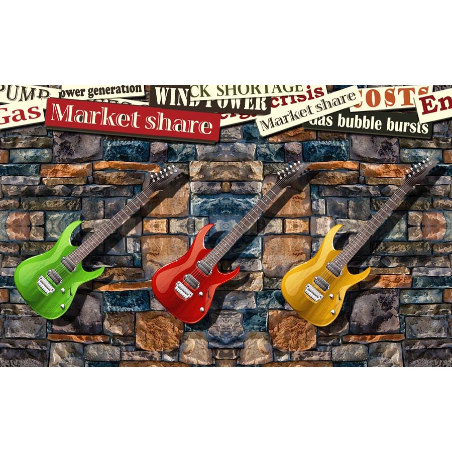 Tranh dán tường Quán Cafe, Trà Sữa, Trang Trí Cửa Hàng 3D mẫu hot