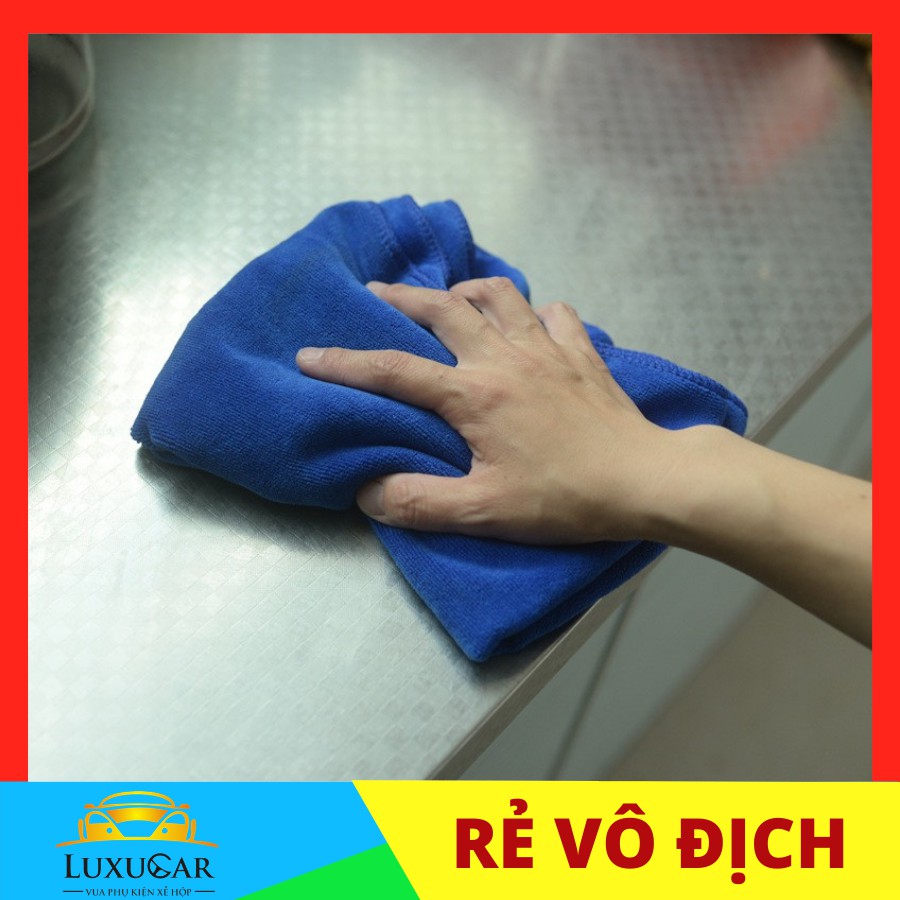 Khăn Lau Xe Chuyên Dụng Mềm Mịn Thấm Hút Nước Dành Cho Xe Hơi, Oto,Xe Máy-Loại Mỏng
