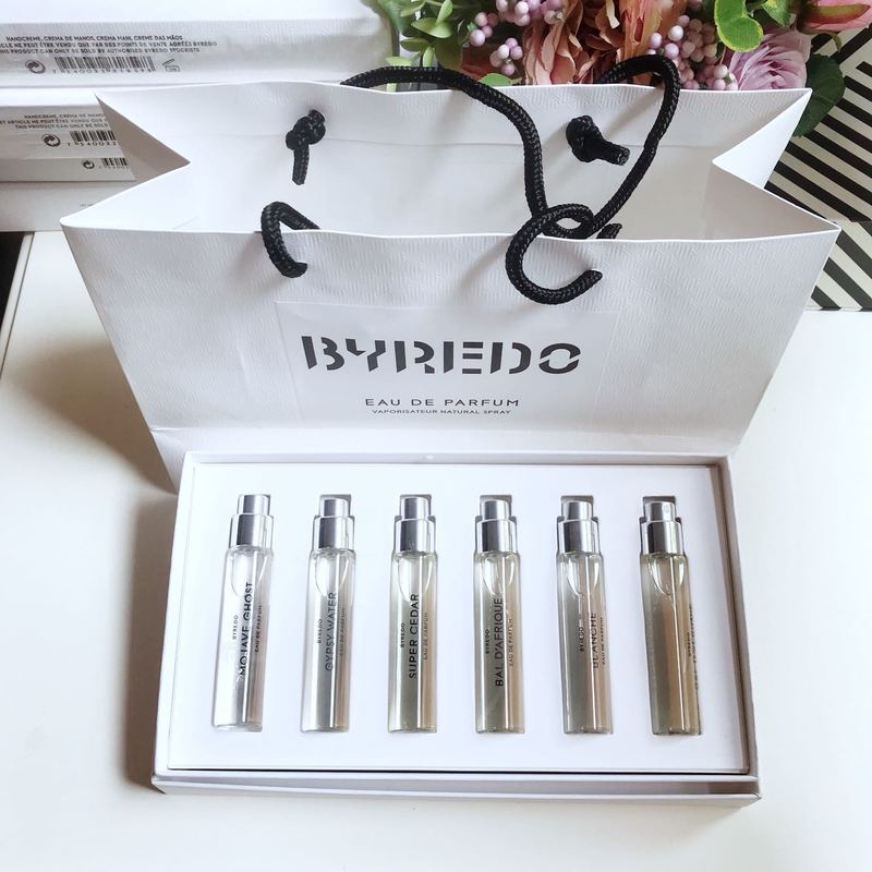 Bộ Ống Nghiệm Nước Hoa byredo Sáu Mảnh 12ml * 6