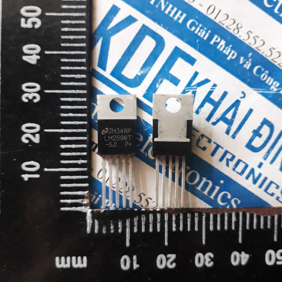 5 con LM2596T-5.0 2596 5 LM2596 5V TO-220-5 IC BUCK POWER kde2818