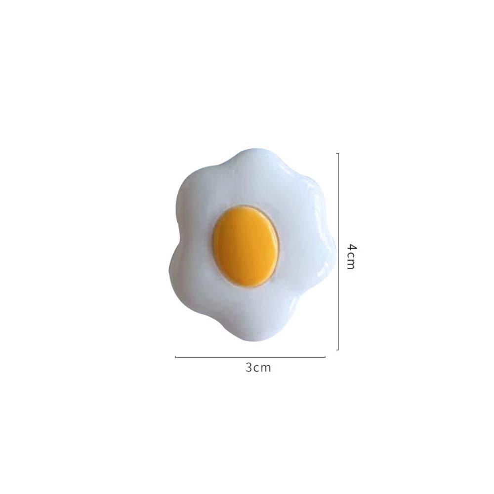 Ghim Cài Áo Hình Quả Trứng Hoạt Hình Nhiều Màu Sắc Dễ Thương Dành Cho Bé Gái