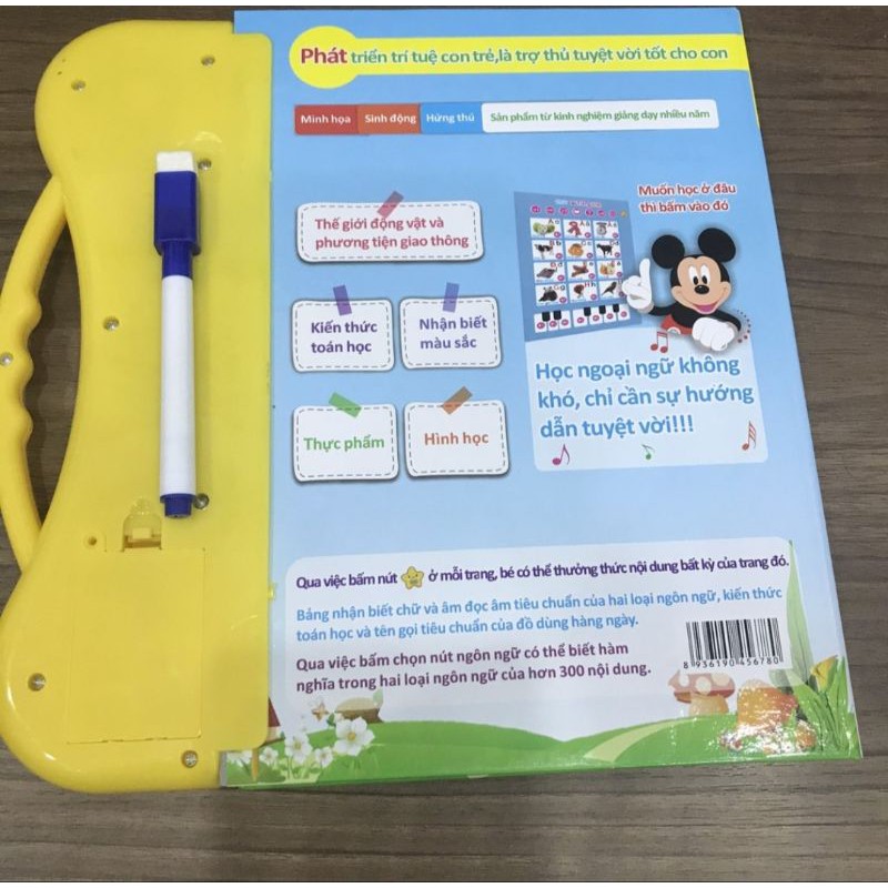 TẶNG PIN VÀ BÚT]SÁCH NÓI SONG NGỮ ANH VIỆT HÀNG VIỆT NAM