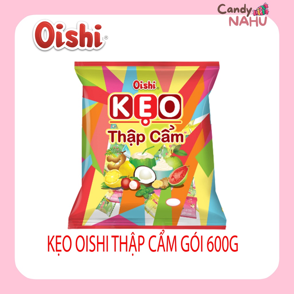 Kẹo oishi thập cẩm gói 600g