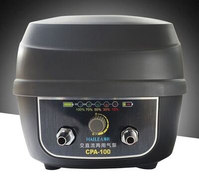 Máy sủi oxy tích điện Hailea CP-60 CPA-120 dùng cho hồ cá koi