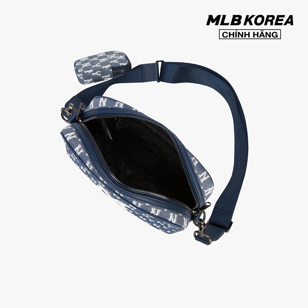 MLB - Túi đeo chéo chữ nhật Jacquard Monogram 3ACRM041N-50NYS