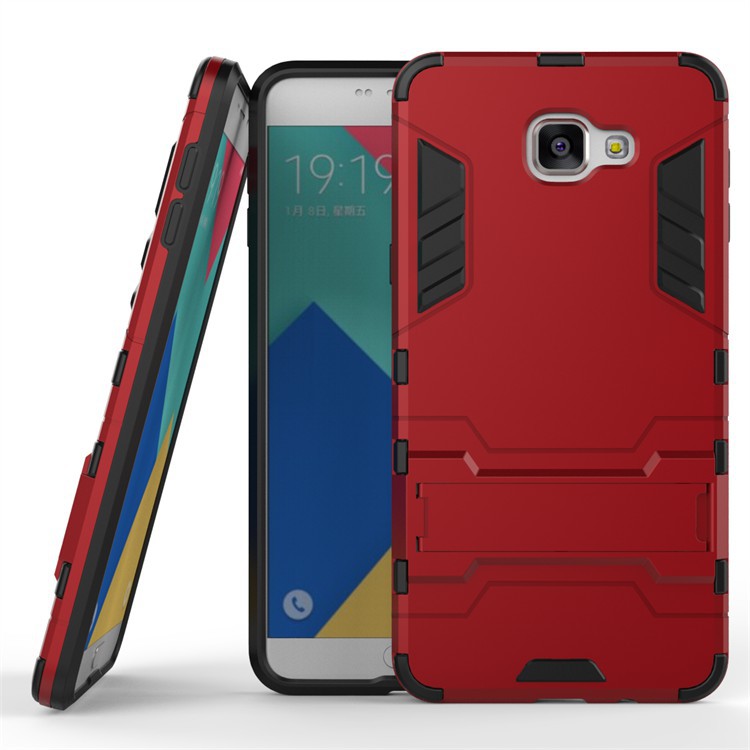 Phone Shell For Samsung Galaxy A9 Pro A9100 Shockproof Armor Stand Case Cover