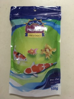 Thức ăn cho cá cảnh Pro Pet 100gram