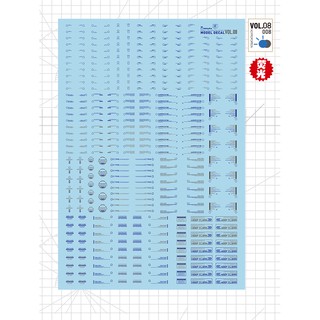 Decal nước Hobby Mio Custom Decal Vol.08
