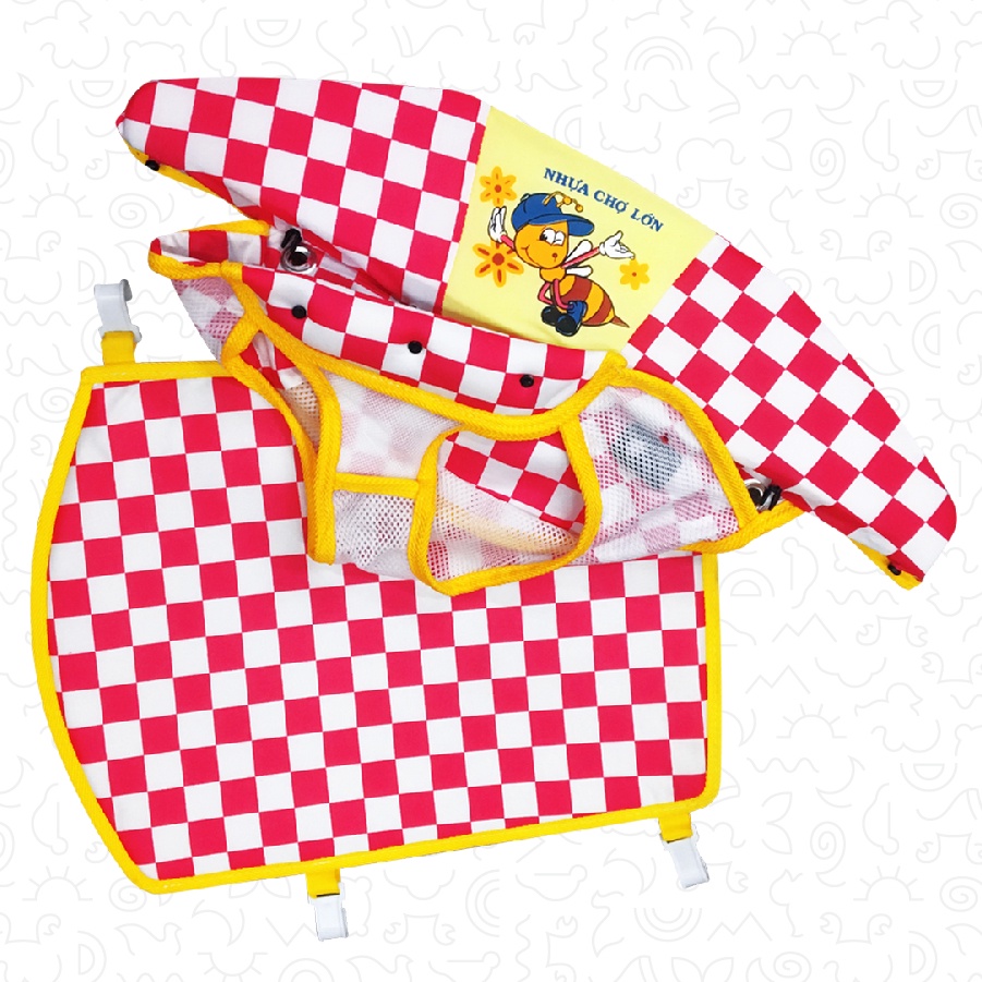 PK - Yên và miếng lót chân Xe Tập Đi - Giao màu ngẫu nhiên