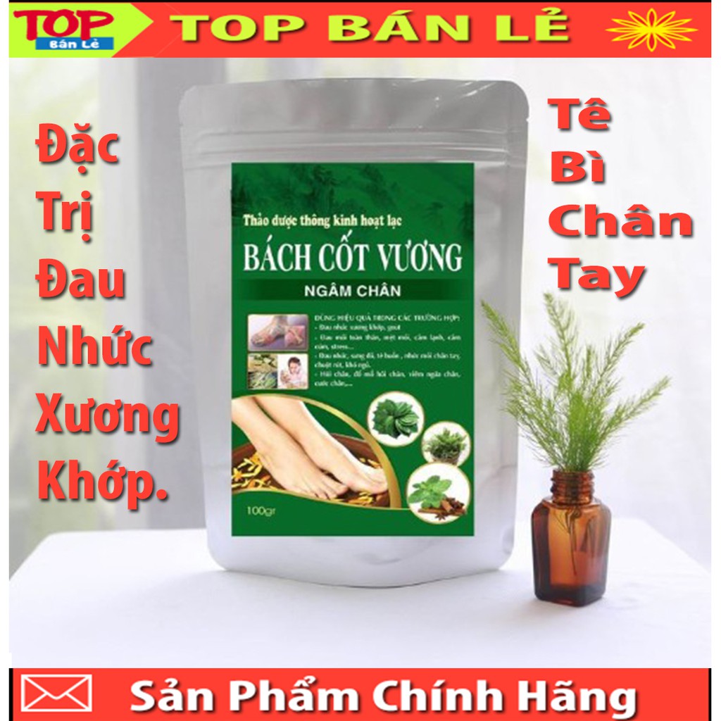 Thảo Dược Ngâm Chân Bách Cốt Vương- Liệu trình 15 ngày