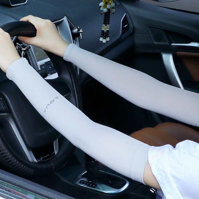 Giao Hàng Nhanh Vớ Mỏng Aqua X &amp; Let's Slim Rayon Làm Mát. Áo Khoác Chống Nắng Phản Quang Phù Hợp Cho Mùa Hè