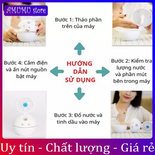 QUẠT PHUN SƯƠNG USB HUMIDIFIER KJR-077