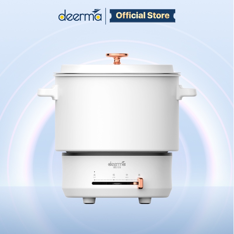 Nồi điện đa năng chống dính DEERMA DG25 1.5L chính hãng - Minh Tín Shop