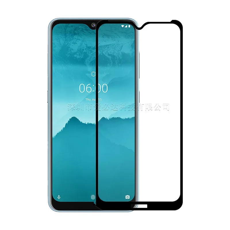 Nokia 7.2 - Kính cường lực 21D full màn hình độ cứng 11H tiêu chuẩn cảm ứng mượt mà bảo vệ màn hình tối đa