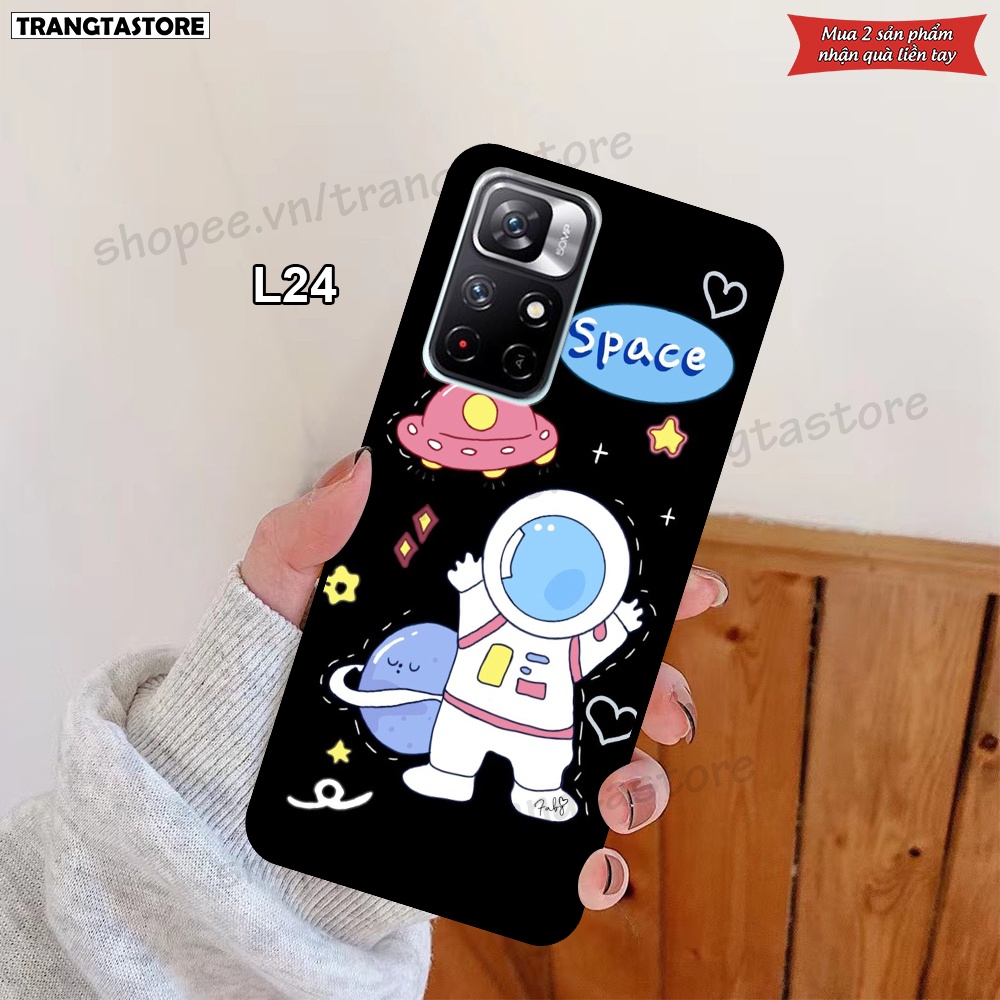 Ốp lưng Xiaomi Redmi 10 - Redmi Note 11 4G 5G - Redmi Note 11s Pro 4G 5G - Redmi Note 11 Pro+ dễ thương - in hình vũ trụ