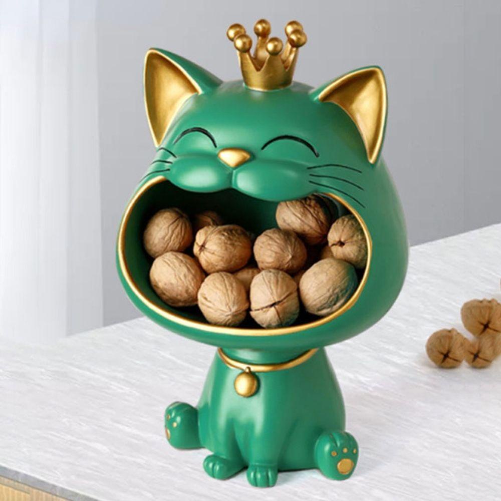 Tượng Mèo Điêu Khắc Nghệ Thuật Để Bàn Trang Trí Nội Thất
