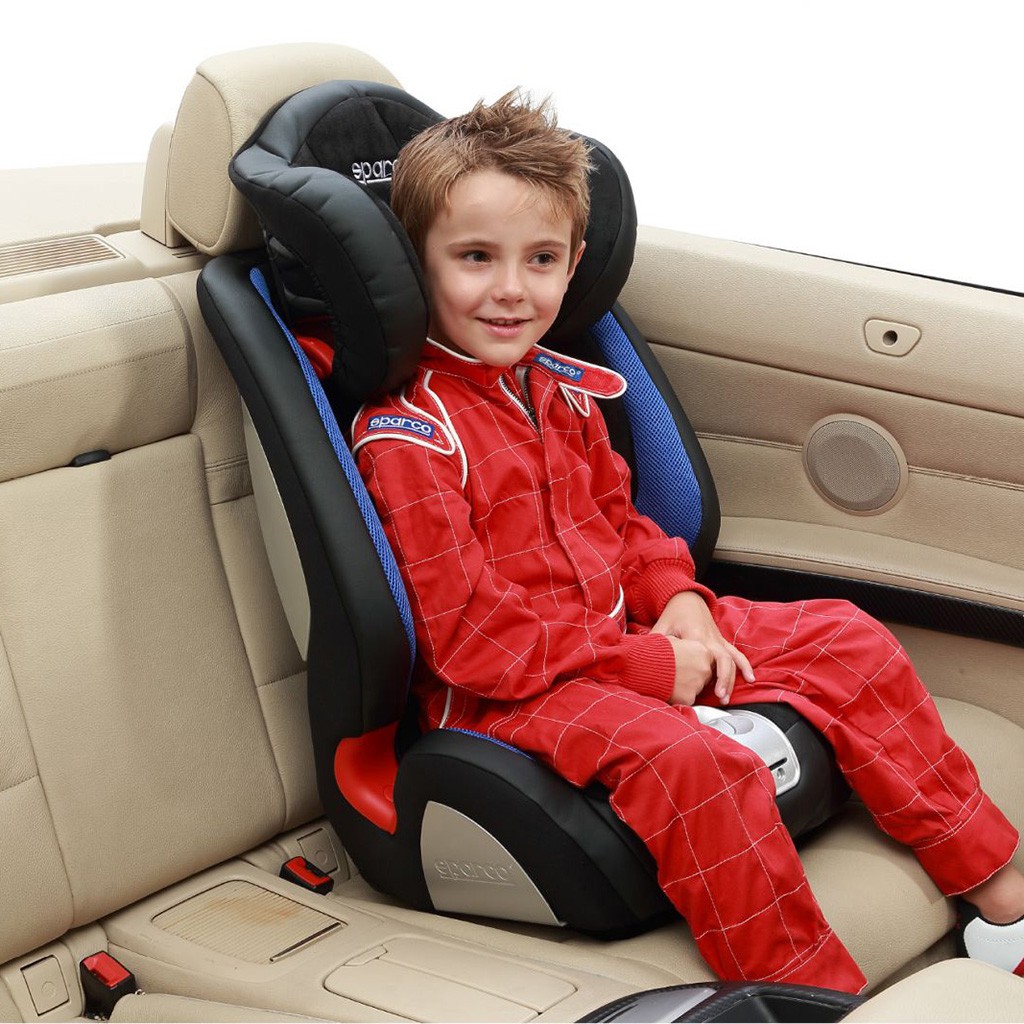 Ghế Ngồi Ô Tô An Toàn CAO CẤP Cho Trẻ Em Sparco Child Seat F1000K Bé Từ 9 Tháng - 12 Tuổi (nhiều màu sắc)
