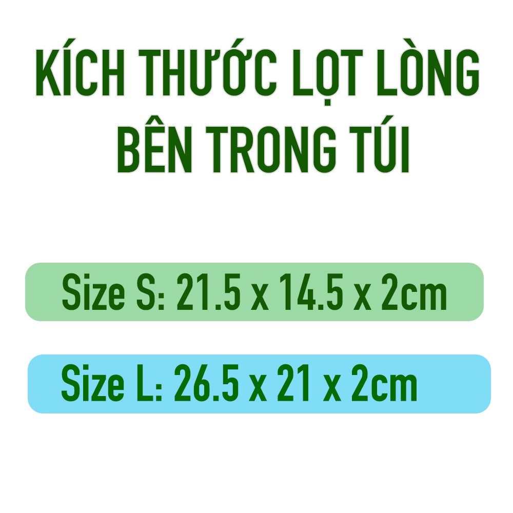 Túi chống sốc đựng iPad, máy tính bảng 2 ngăn kèm khe cắm bút, có quai xách nhiều size 8in, 9.7in, 10.2in, 10.5in, 11in