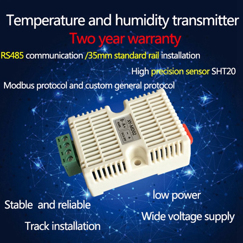 MD02 Temperature and Humidity Transmitter Industrial Sensor SHT20