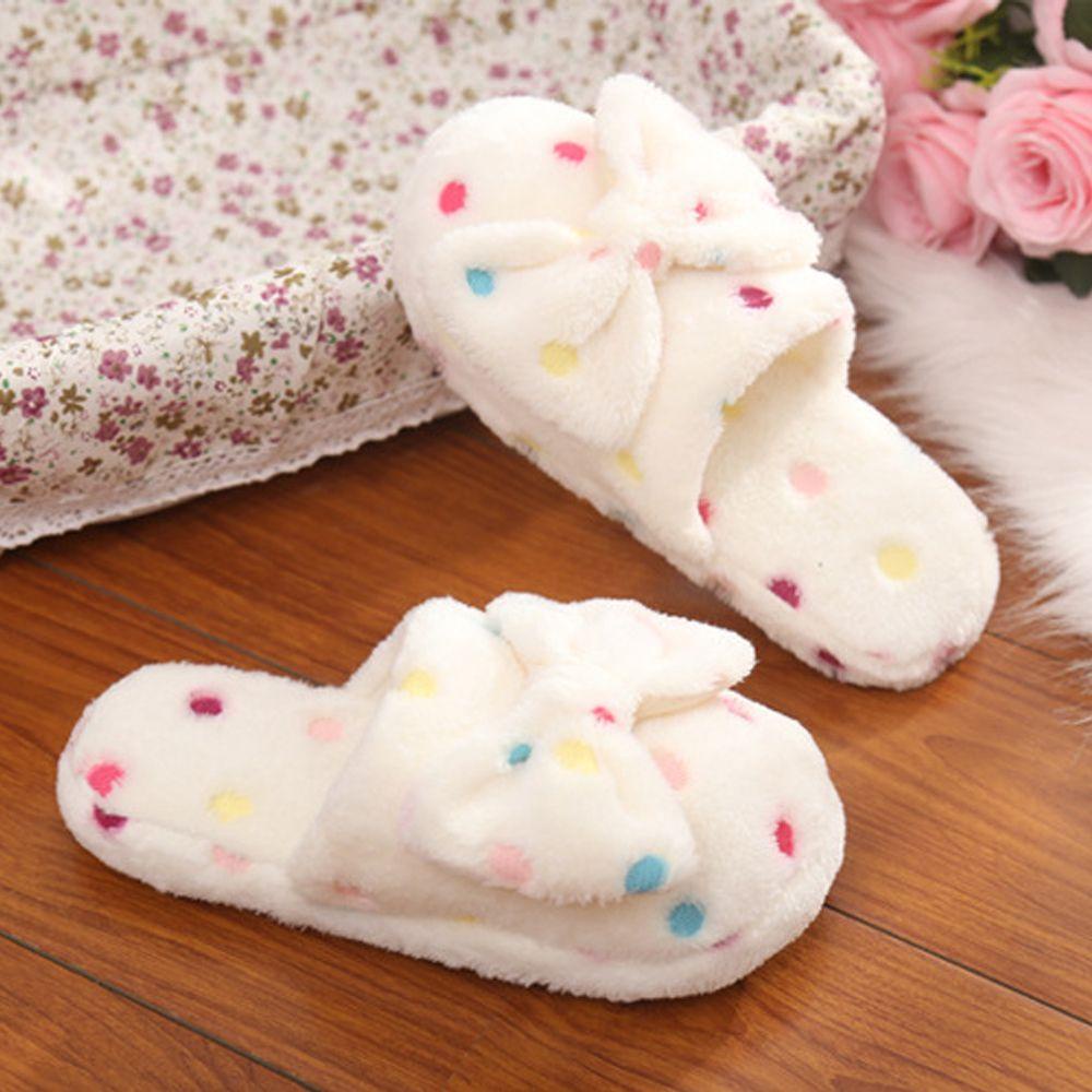 .Dép Đi Trong Nhà Chống Trượt Kiểu Dáng Mùa Đông Dễ Thương Cho