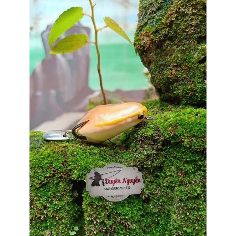 Mồi giả câu cá lóc nhậy Frogtoon v1. Nhái hơi Frog Toon V1