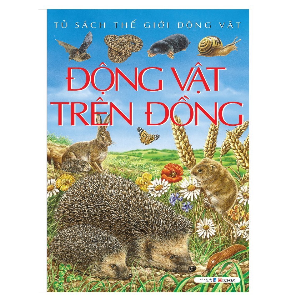 Sách - Động Vật Trên Đồng (Tủ Sách Thế Giới Động Vật) - Tái Bản