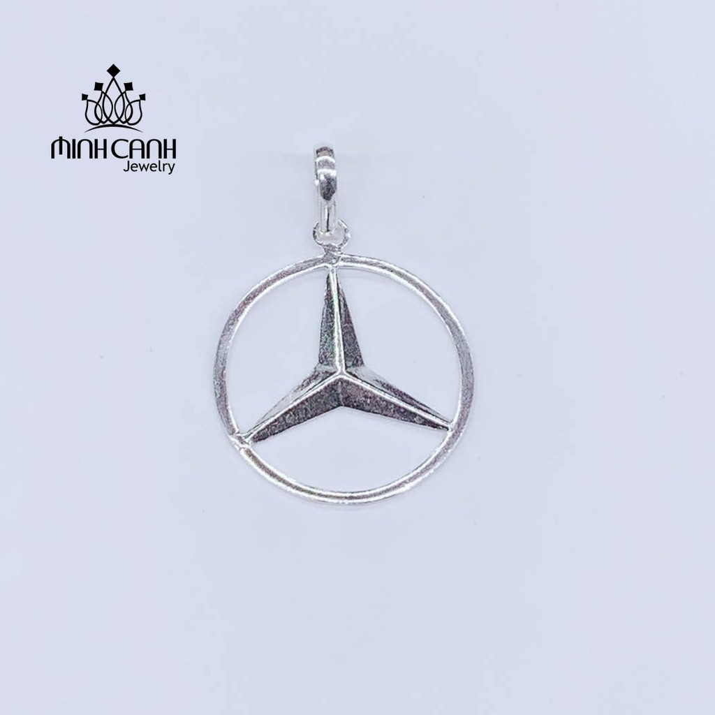 Mặt Dây Chuyền Mercedes Bằng Bạc - Minh Canh Jewelry